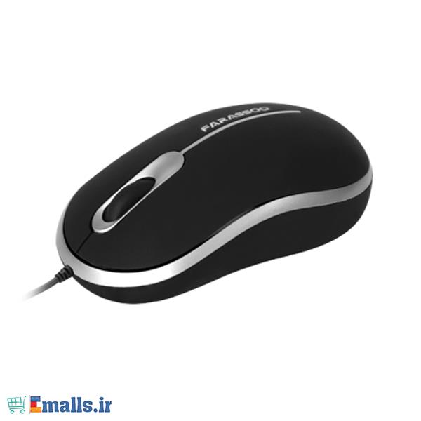 ماوس باسیم و اپتیکال فراسو مدل FOM-3505  با رابط USB Farassoo FOM-3505 Wired Optical Mouse USB